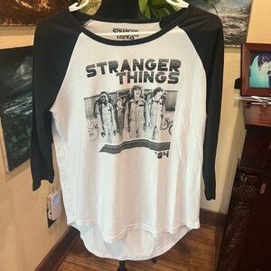 Stranger Things jersey size small in GUC